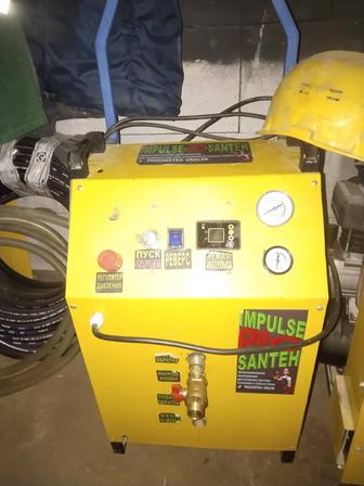 Импульсная промывка системы отопления, котлов, и водонагревателя.