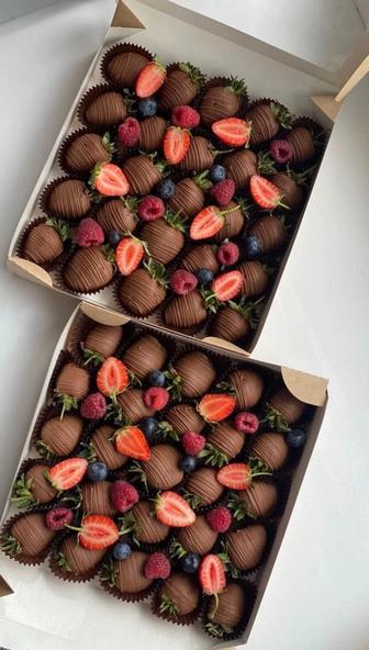 Клубника в шоколаде