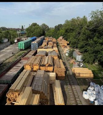 Лес обрезной Россия балки,страпила, обришетка,рейка,брус