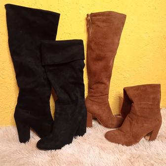 Ботильоны ,сапоги , ботфорты натуральная кожа, листайте фото,акция