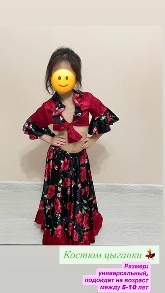 Прокат детских костюмов (цыганки, русский народный)