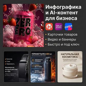Инфографика и AI-контент для бизнеса