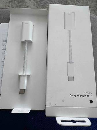 Переходник адаптер Apple lightning - USB-c юсбиси