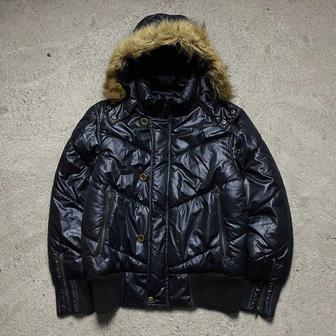 Куртка semantic design fur puffer jacket