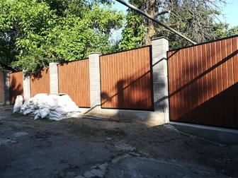 Заборы под ключ - Алматы, Талдыкорган, Конаев. Гарантия