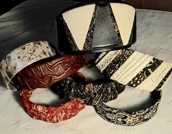 Ободок. Натуральная кожа