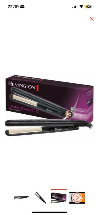 Remington Ceramic Straight S3500 утюжок