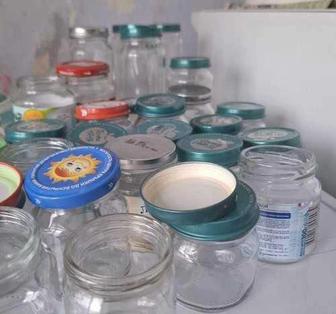 Пустые баночки из под детского питания , пюре