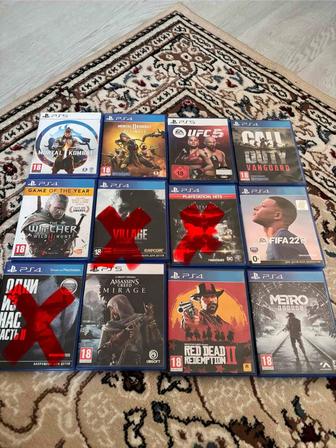 Обменяю на велосипед Игры для ps4/5