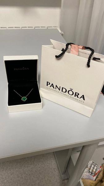 Колье Pandora серебро 925