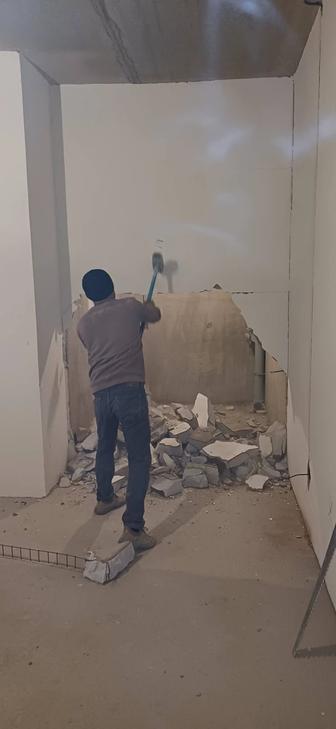 Демонтаж квартиры стены стяжка под ключ подготовки к ремонту