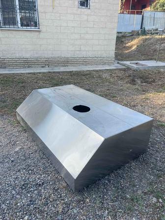 Вытяжной зонт из нержавейки для кафе / кухни, срочно