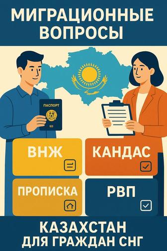 Миграционные вопросы ВНЖ, Кандас, прописка