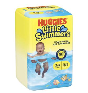 Подгузники для плавания Huggies little swimmers(Хаггис)