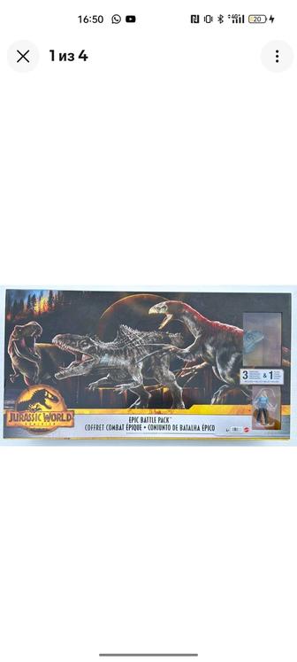 Динозавры jurrasic world оригинал