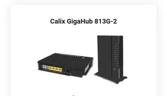 Модем от Казахтелекома оптика Calix GigaHub 813 G-2 в отличном состоянии