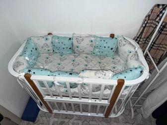 Детская кровать 2матрасом