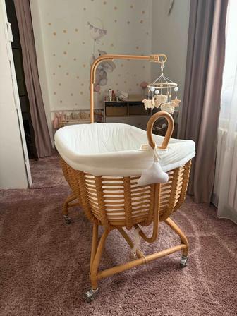 Zara люлька-колыбель из ротанга
