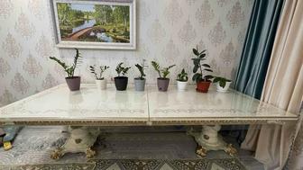Гостиный стол с 12 стулями