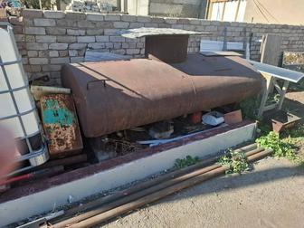 Продам металлически бочку