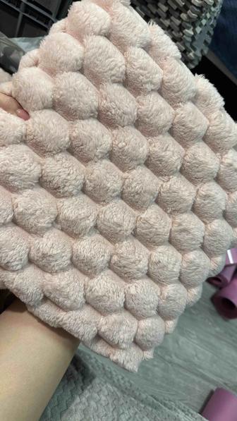 Пуф складной розовый