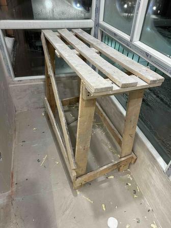 Козел, строительный унитаз, смеси