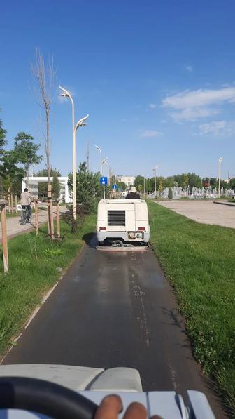 Уборка /мойка полов, паркингов, складов, заводов (асфальт, брусчатка итд)