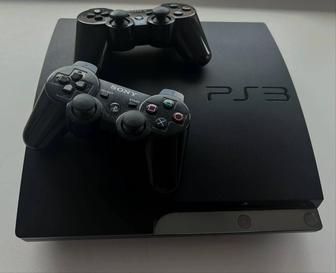 Sony Playstation 3 Slim. Полностью прошита.