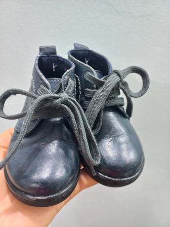 Сапоги детские кожаные