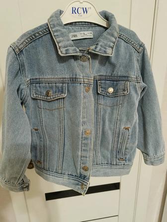 Джинсовые пиджак