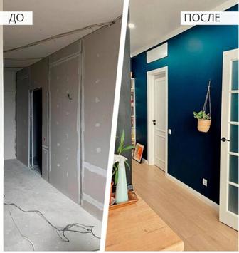 Ремонт под ключ квартира, дом помещения и другие