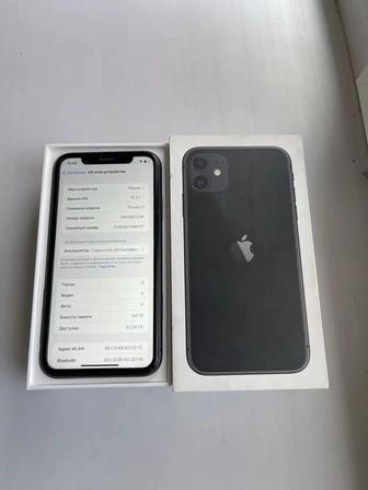 Продам iPhone 11 64 ГБ Черного цвета в идеальном состоянии.
