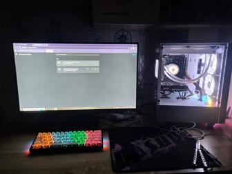 Продам игровой сетап, компьютер и монитор и периферия.