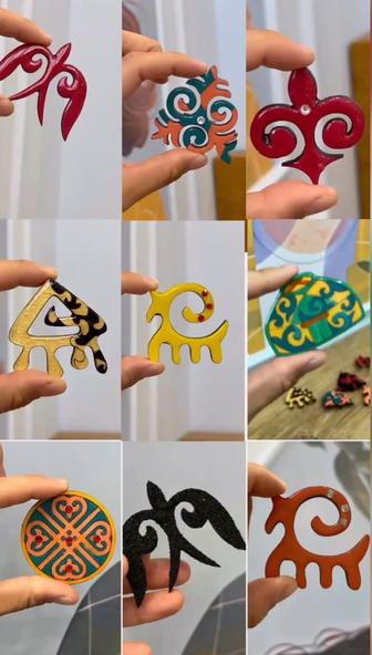 Этно брошки