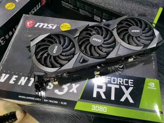 Видеокарта nVidia RTX 3080, MSI Ventus 3x plus