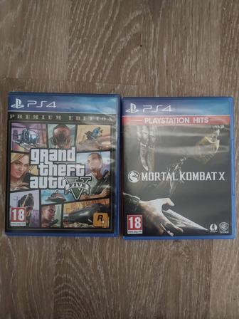 Продам игры на playstation 4