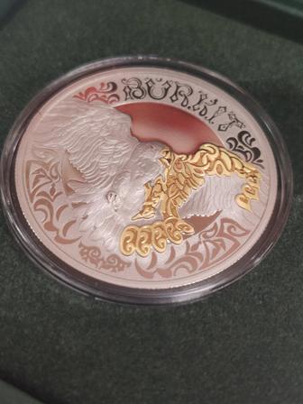Монета burkit(беркут) Пруфлайк
