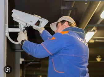 Установка камер видеонаблюдения