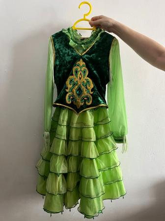 Национальное казахское платье на девочку 8-10лет