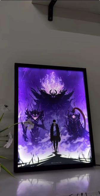 Светильник, ночник на рабочий стол solo levelling