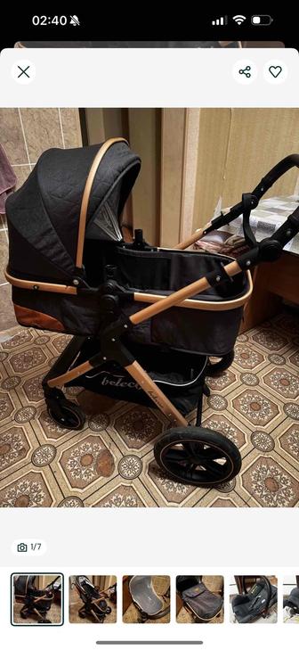 Коляска трансформер с автолюлькой