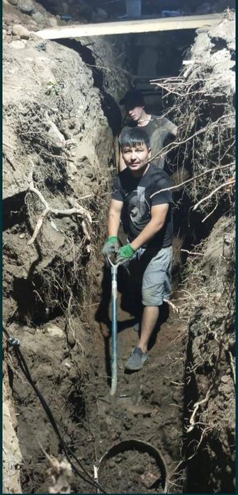 Копаем траншеи септики Алматы