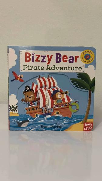 Детская книжка на английском Bizzy bear