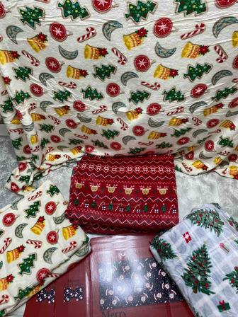 Плед новогодний