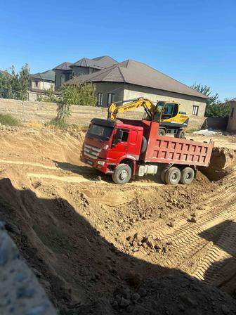 Спец техника, котлован, снос, бузу, траншей, топрак, грунт, кран, слон