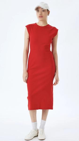 Повседневное платье Koton красный