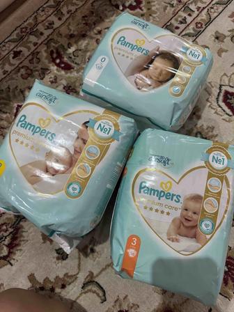 Продам памперсы Pampers Premium Care новая упаковка