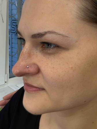 Прокол ушей, носа, трагус,хеликс, конч