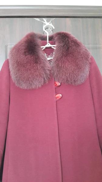 Пальто кашемировое