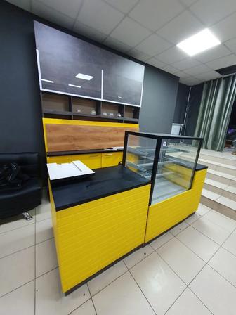 Стеллажи, барные стойки , стойка для кофейни